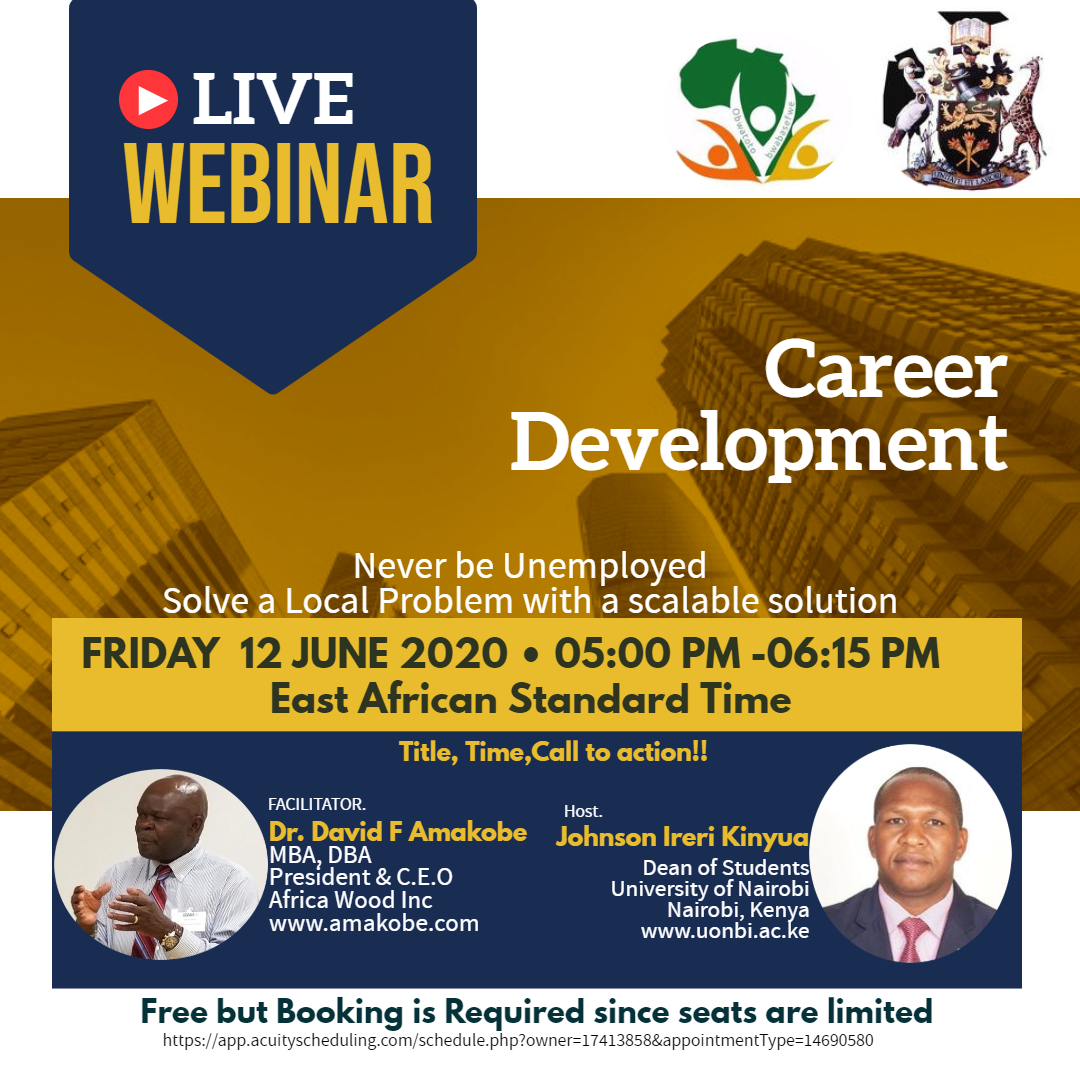 Career Development Webinar