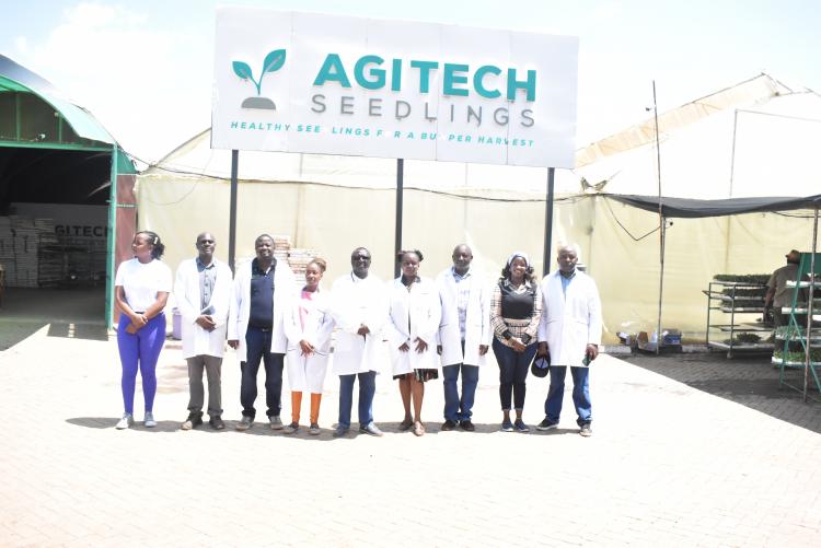 Agitech Seedlings visit
